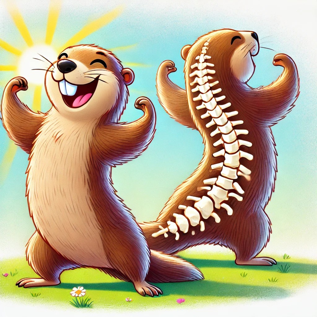 Illustrazione: “Ho mal di schiena perché ho la scoliosi!”